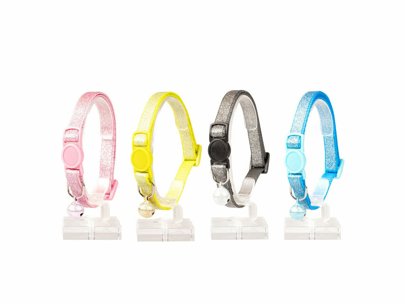 Cat Collar Glitter Nylon - Mixed Colors 20-30cm / 10mm