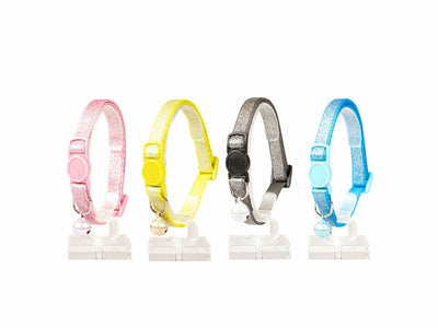 Cat Collar Glitter Nylon - Mixed Colors 20-30cm / 10mm