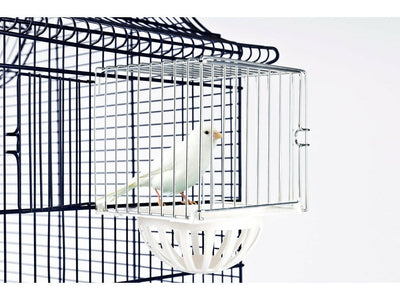 NIDO FERRO - Metal Nest for Small Birds (12 x 11 x 15 cm)