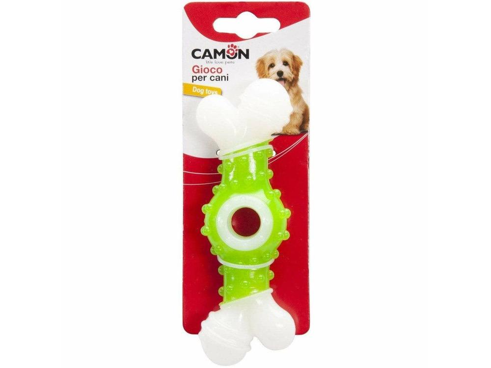Nylon/PU Play Bone 14cm Orange Green