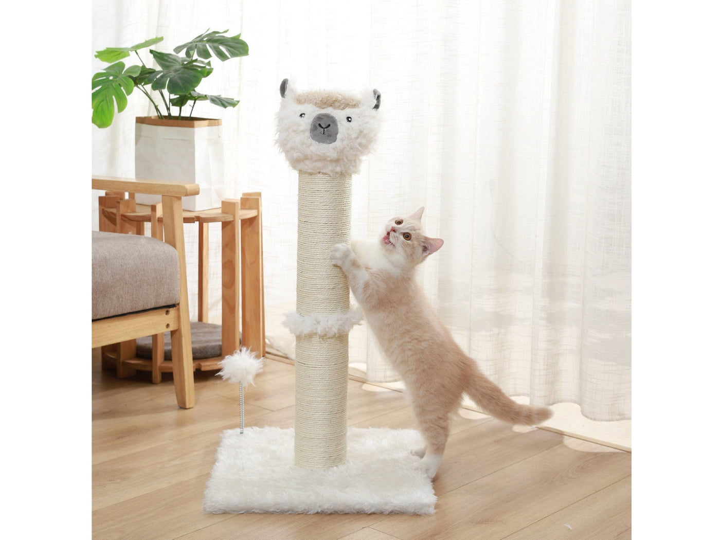 Cat Tree & Scratching As Photo Size: 38.5*38.5*92 Type B