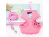 Candy Color Cartoon Bear Nylon Mesh Cat Pull Chest Mix Color