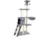 Cat Tree & Scratching Grey Dark Grey Beige 50*36*138