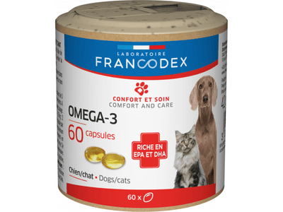 Omega-3 for Cats/Dogs (60 Capsules Box)