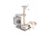 PAWISE Economical Cat Tree with Cave/Toy