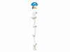 Parrot Rope with 6 Knots 74cm White
