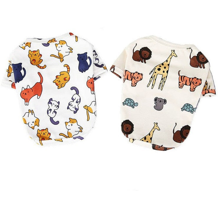 Pet Clothes for Cats and Small Dogs - Thin Clothing by Petcool