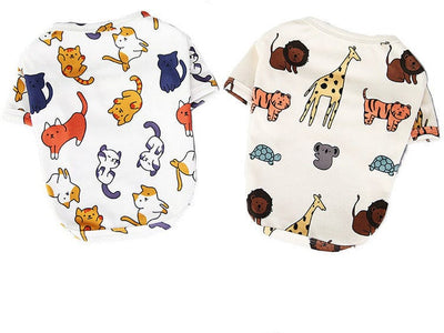 Pet Clothes for Cats and Small Dogs - Thin Clothing by Petcool