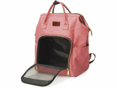 "Pet Fashion" Backpack – Pink