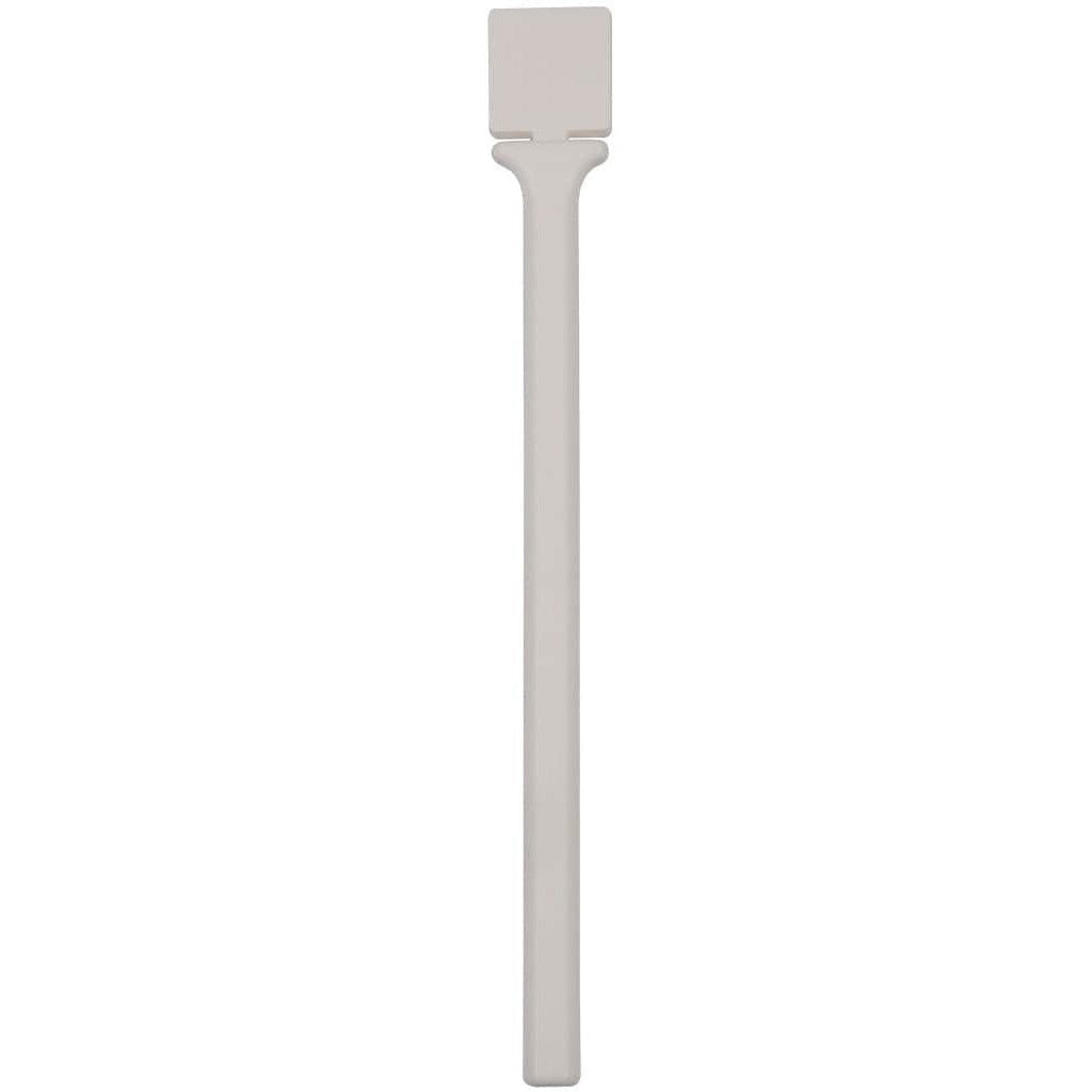 Plastic Perch Flat 22cm White