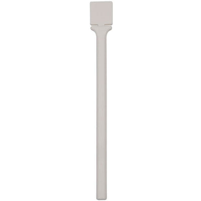 Plastic Perch Flat 22cm White