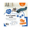 Play Tunnel Snake 122x25cm Blue/Black