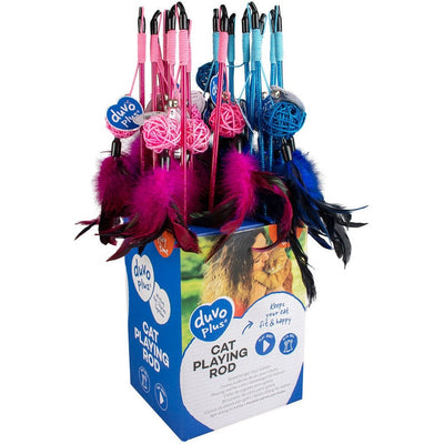 Playing Rod Catchy Willow Ball Mix (47x3.8x3.5cm) Mixed Colors