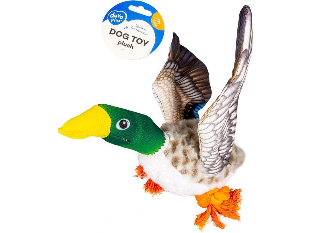Plush Flying Duck 10x30x30cm Mixed Colors