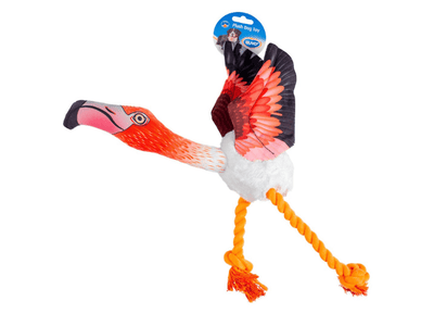 Plush Flying Flamingo 10x30x43.5cm Mixed Colors