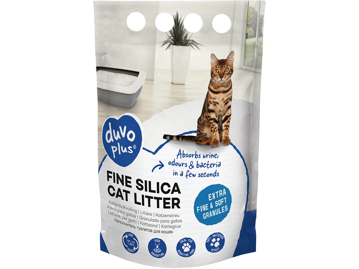 Premium Fine Silica Cat Litter 0.5-1.5mm - 5L - 2kg