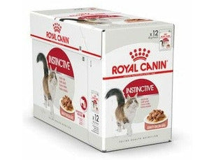 ROYAL CANIN Instinctive in Gravy: Tasty wet food for adult cats that helps with weight management, urinary health, and overall well-being