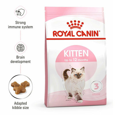 ROYAL CANIN Kitten: A complete food for kittens that promotes healthy growth, strong immunity, and good digestion. Perfect for your growing cat