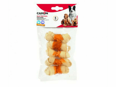 Rawhide Bone 8cm (4 Pieces/Blister)