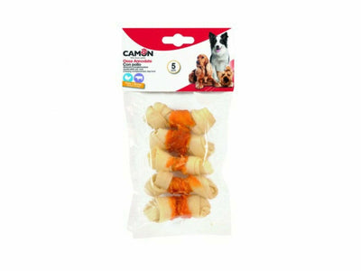 Rawhide Bone 8cm (4 Pieces/Blister)