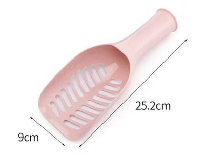 Rough Handle Cat Litter Scoop with Box – Easy and Efficient Litter Box Cleaning