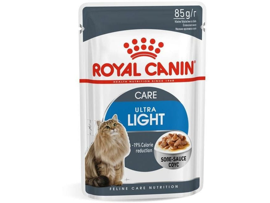 تغذية القطط للعناية بالوزن الخفيف (الأغذية الرطبة - الأكياس) 85 جرام