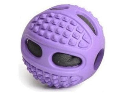 Rubber Dog Toy with Rope - 63 mm - Small