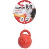 Rubber Dog Toy with Squeaker - Ball with Handle - 11 cm