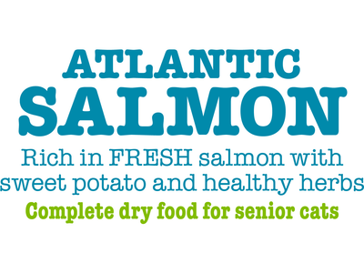 Atlantic Salmon Complete dry food for Senior Cats 1.5KG /Little BigPaw