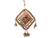 Seagrass Climbing Net with Blocks 46x28x14cm Multicolour