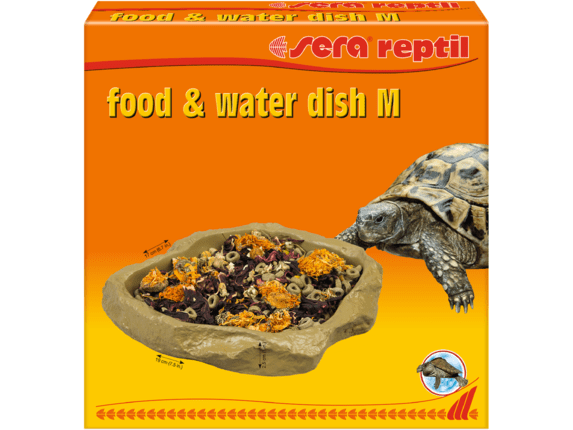 Sera Reptil Food/Water Dish - Natural-Looking Bowl for Reptiles and Amphibians