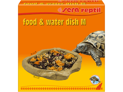 Sera Reptil Food/Water Dish - Natural-Looking Bowl for Reptiles and Amphibians