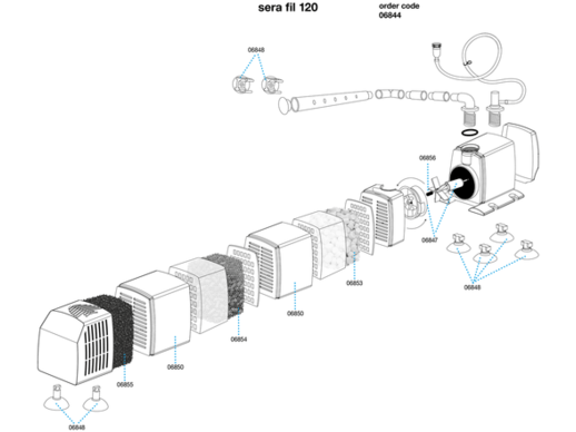 Sera fil 120 Internal Filter