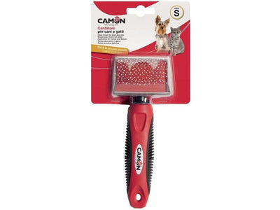 Slicker Brush with Stainless Steel Plastic-Coated Pins (85x45mm) - Medium