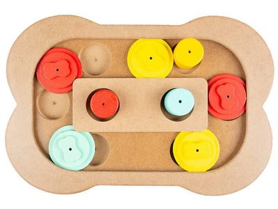 Slide 'N Snack Puzzle - Bone