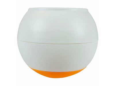 Slow Down Ball L - 17x16x17cm White/Orange