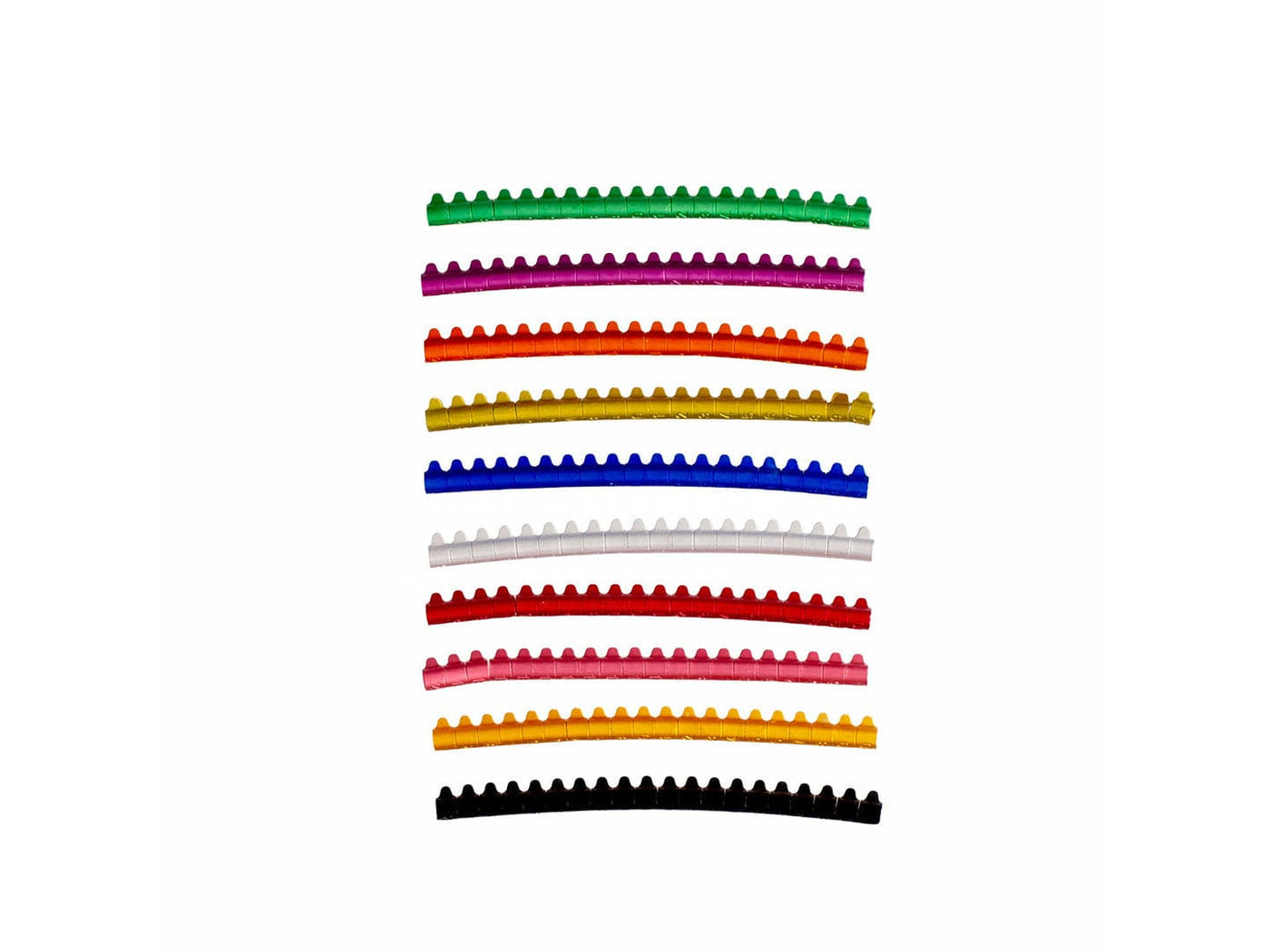Split Rings Budgie Aluminum 4mm Mixed Colors