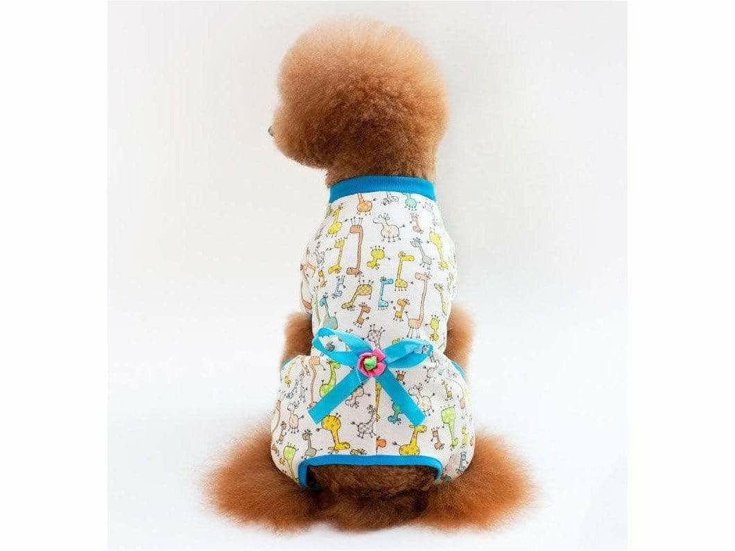 Stylish Blue Dog Outfit - Size Medium