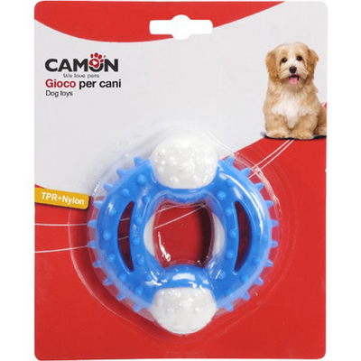 TPR/Nylon Toy - Dental Fun Rotondo (10.5cm) Blue