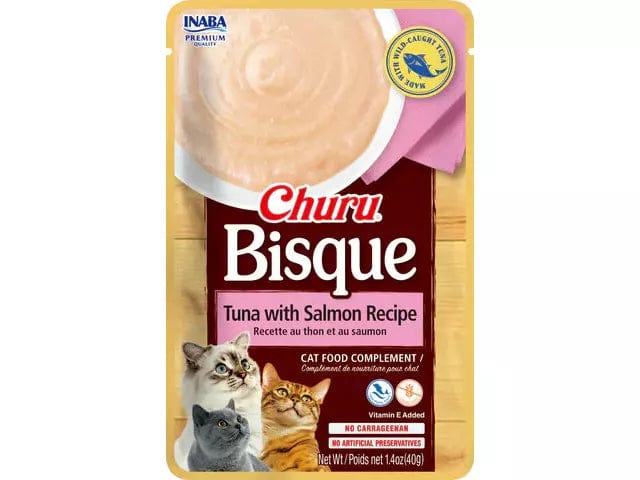 Churu Bisque Tuna with Salmon Recipe 6X40g