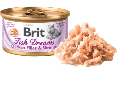 Brit Fish Dreams Chicken fillet & Shrimps 80 g