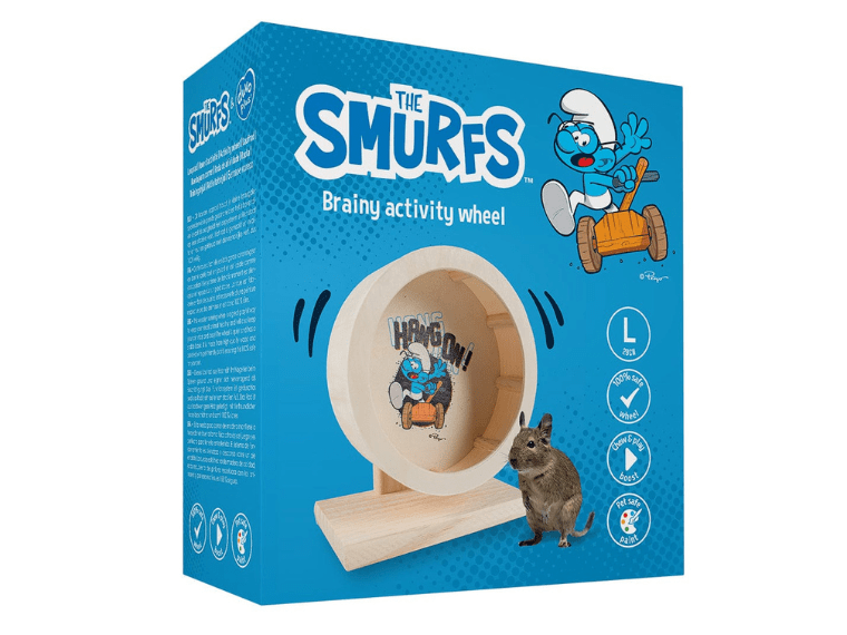 Clumsy Smurf activity wheel 29cm