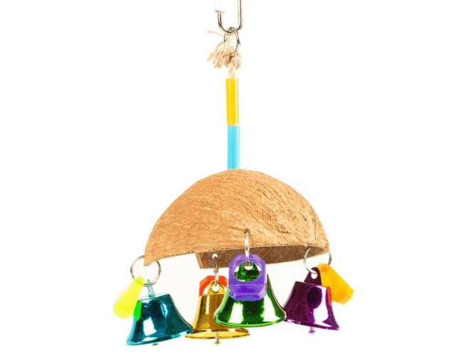 Birdtoy Colourful Coco Umbrella with Bells