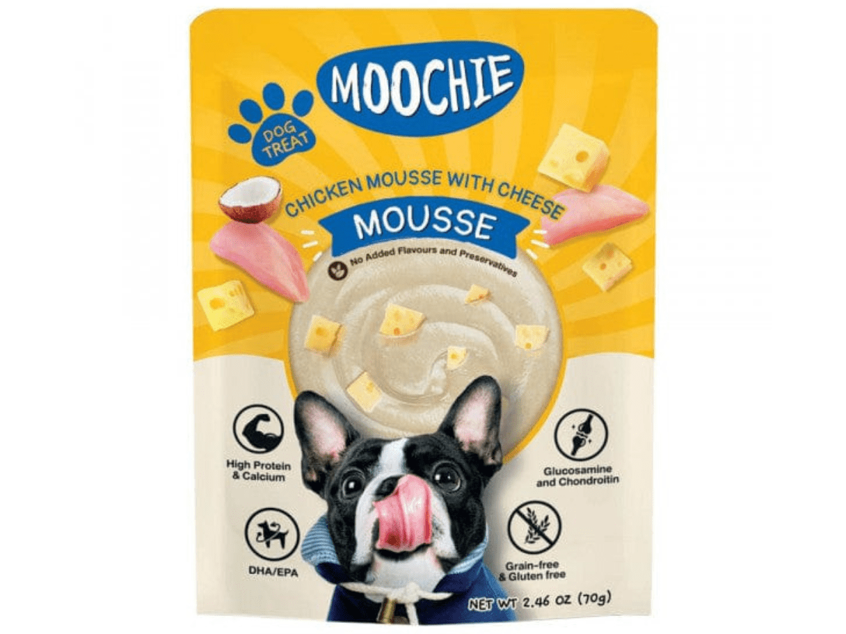 Moochie Mousse With Cheese  85G  Pouch
