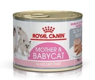 Royal Canin Mother & Babycat Mousse (WET FOOD - Cans) 12X195G