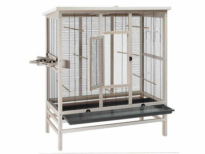 WILMA LARGE Wooden Aviary for Small Birds