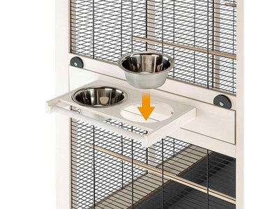 WILMA LARGE Wooden Aviary for Small Birds