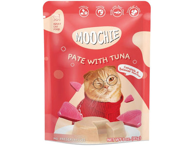 Moochie Pate with Tuna 12x85g Pouchs