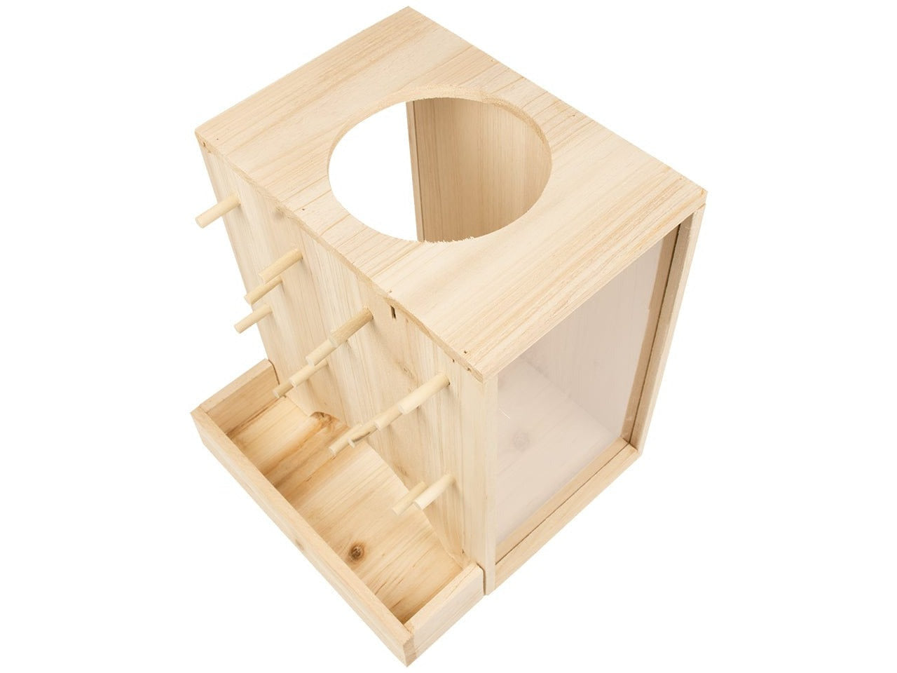 Wooden Climbing Wall for Rodents