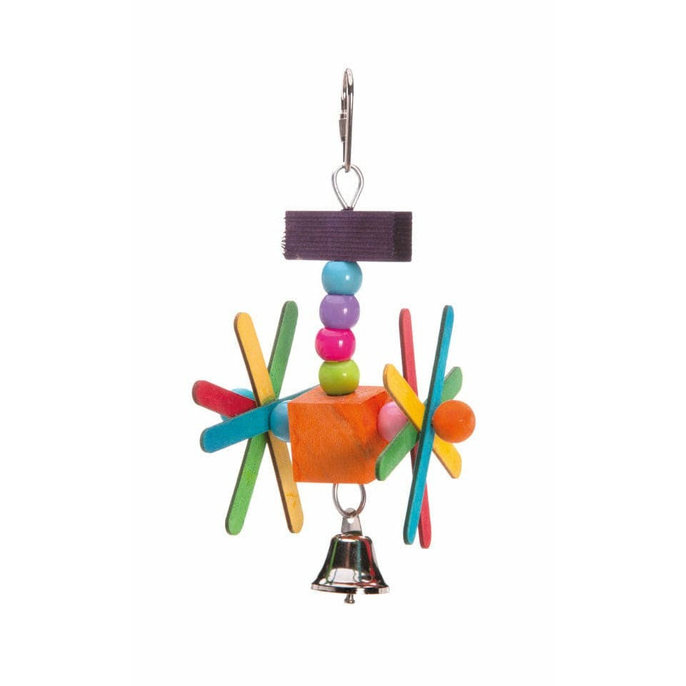 Wooden Floral Flying Wheel